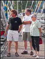 Sur le ponton de Stokholm